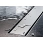 Alcadrain Grilles - Grille pour caniveau à douche d'angle 750 mm, inox mat DESIGN-750MN Alcadrain Grilles - Grille pour caniveau à douche d'angle 750 mm, inox mat DESIGN-750MN