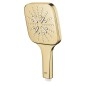 Grohe Rainshower SmartActive Cube - Douche de tête 130 9,5 l/min, 3 jets, Cool Sunrise brossé 26582GN0