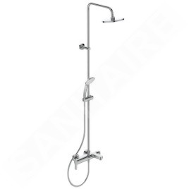 Ideal Standard Cerafine O - Ensemble de douche avec mitigeur de baignoire, diamètre 200 mm, 1 jet, chrome BC749AA