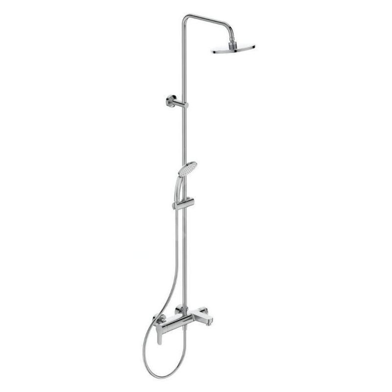 Ideal Standard Cerafine O - Ensemble de douche avec mitigeur de baignoire, diamètre 200 mm, 1 jet, chrome BC749AA
