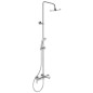 Ideal Standard Cerafine O - Ensemble de douche avec mitigeur de baignoire, diamètre 200 mm, 1 jet, chrome BC749AA
