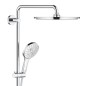 Grohe Rainshower SmartActive - Colonne de douche 310 avec mitigeur thermostatique, 9,5 l/min, 3 jets, chrome 27968001