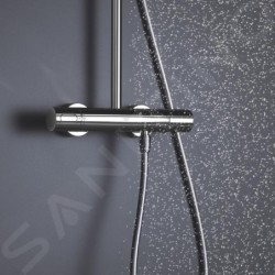 Grohe Rainshower SmartActive - Colonne de douche 310 avec mitigeur thermostatique, 9,5 l/min, 3 jets, chrome 27968001