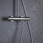 Grohe Rainshower SmartActive - Colonne de douche 310 avec mitigeur thermostatique, 9,5 l/min, 3 jets, chrome 27968001