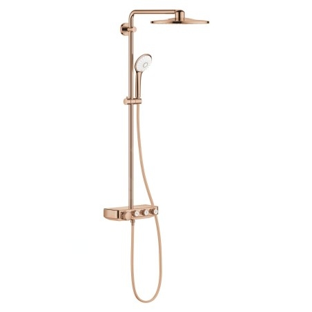 Grohe Euphoria SmartControl - Set de douche 310 Duo avec thermostat, 3 jets, Warm Sunset 26507DA0