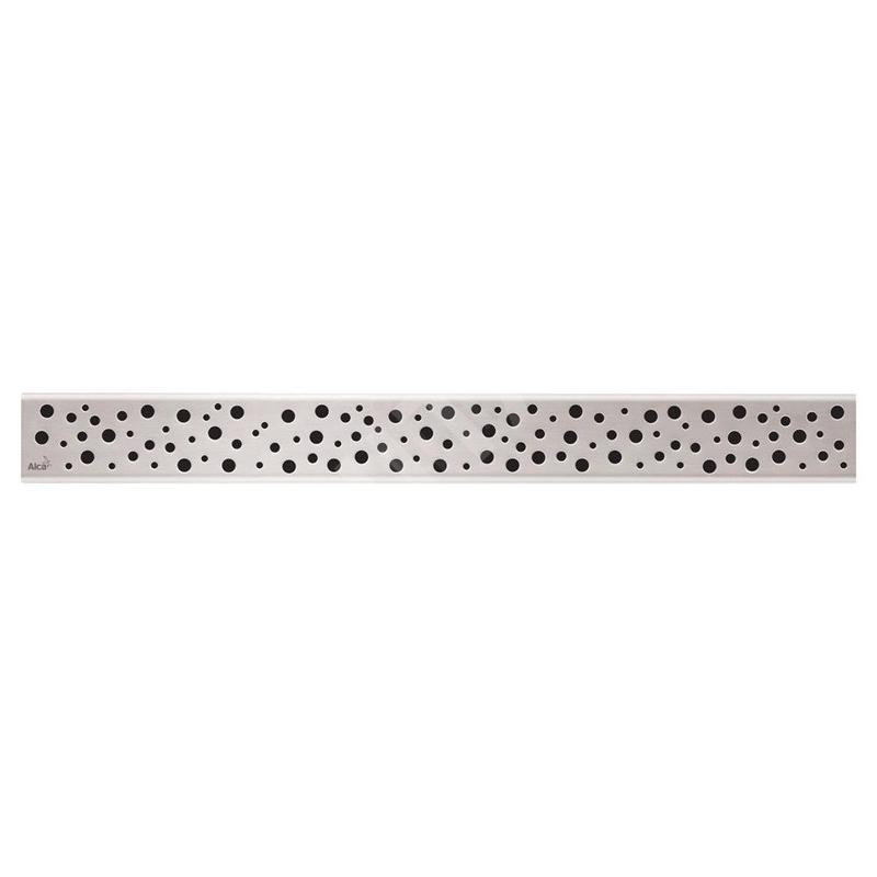 Alcadrain Grilles - Grille pour caniveau à douche linéaire 1450 mm, inox brillant BUBLE-1450L Alcadrain Grilles - Grille pour caniveau à douche linéaire 1450 mm, inox brillant BUBLE-1450L