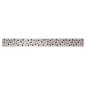 Alcadrain Grilles - Grille pour caniveau de douche linéaire 850 mm, inox brillant BUBLE-850L