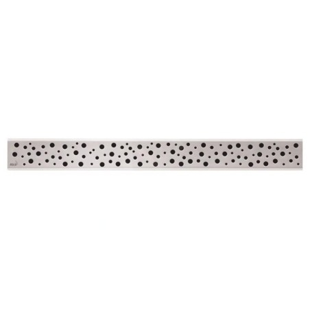 Alcadrain Grilles - Grille pour caniveau à douche linéaire 950 mm, inox poli BUBLE-950L