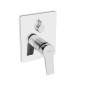 Hansa Twist - Mitigeur de baignoire encastré, avec inverseur pour 2 sorties, chrome 89849083