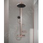 Ideal Standard ALU+ - Set de douche avec mitigeur, diamètre 26 cm, 2 jets, rosé BD584RO
