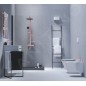 Ideal Standard ALU+ - Set de douche avec mitigeur, diamètre 26 cm, 2 jets, rosé BD584RO