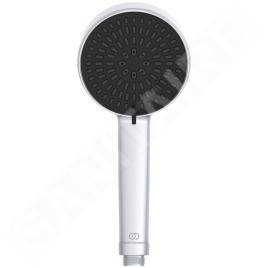 Ideal Standard ALU+ - Set de douche avec mitigeur, diamètre 26 cm, 2 jets, argenté BD584SI
