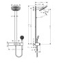 Hansgrohe Pulsify S - Set de douche avec thermostat, diamètre 26 cm, 3 jets, EcoSmart, bronze brossé 24241140 Hansgrohe Pulsify S - Set de douche avec thermostat, diamètre 26 cm, 3 jets, EcoSmart, bronze brossé 24241140