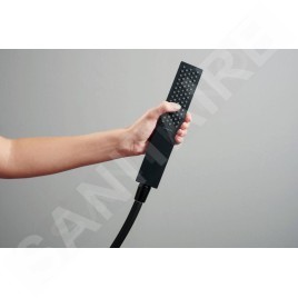 Hansgrohe Pulsify E - Pommeau de douche, EcoSmart, noir mat 24320670