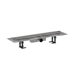 Hansgrohe RainDrain Compact - Caniveau de douche 70 cm pour insertion de carreaux, avec grille 56177000