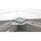 Hansgrohe RainDrain Point - Bonde de sol, 15 x 15 cm, inox brossé 56248800