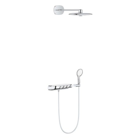 Grohe Rainshower SmartControl - Set de douche Dual encastré avec thermostat, 360 mm, chrome 26443000