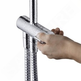 Hansgrohe Vernis Blend - Set de douche Showerpipe 200 Reno, chrome 26272000