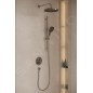 kielle Oudee - Set de douche avec mitigeur encastré, 2 sorties, avec accessoires et corps d’encastrement, chrome 20602SPT10 kielle Oudee - Set de douche avec mitigeur encastré, 2 sorties, avec accessoires et corps d’encastrement, chrome 20602SPT10