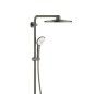 Grohe Euphoria SmartControl - Set de douche 310 Duo avec thermostat, 3 jets, Hard Graphite 26507A00