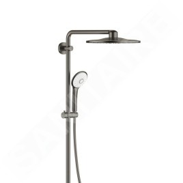 Grohe Euphoria SmartControl - Set de douche 310 Duo avec thermostat, 3 jets, Hard Graphite brossé 26507AL0