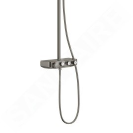 Grohe Euphoria SmartControl - Set de douche 310 Duo avec thermostat, 3 jets, Hard Graphite brossé 26507AL0