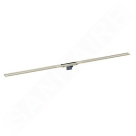 Geberit CleanLine - Canivelle de douche en inox 80, 300-900 mm, champagne poli / brossé 154.440.39.1