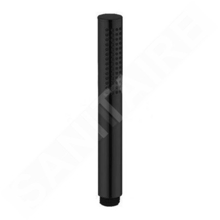 Kludi Nova Fonte - Pommeau de douche, 1 jet, noir mat 3912039-00