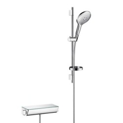 Hansgrohe Raindance Select S - Set de douche avec thermostat, 150 mm, 3 jets, chrome 27036000