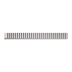 Alcadrain Grilles - Grille pour caniveau de douche linéaire 850 mm, inox mat LINE-850M