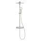 Grohe Euphoria SmartControl - Set de douche 310 Duo avec thermostat, 3 jets, supersteel 26507DC0