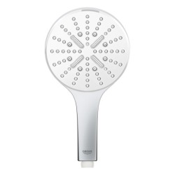 Grohe Rainshower SmartActive - Douche de tête 130, 3 jets, blanc lunaire 26544LS0