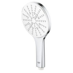 Grohe Rainshower SmartActive - Douche de tête 130, 3 jets, blanc lunaire 26544LS0
