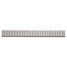 Alcadrain Grilles - Grille pour caniveau à douche linéaire 1050 mm, inox mat PURE-1050M
