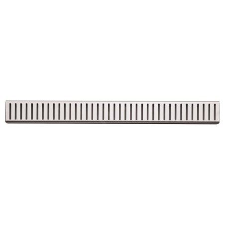 Alcadrain Grilles - Grille pour caniveau à douche linéaire 1050 mm, inox mat PURE-1050M
