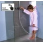 Hansgrohe Rainmaker Select - Set de douche Showerpipe 460 avec thermostat, 2 jets, blanc/ chrome 27109400