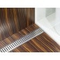 Alcadrain Grilles - Grille pour caniveau à douche linéaire 1050 mm, inox mat PURE-1050M Alcadrain Grilles - Grille pour caniveau à douche linéaire 1050 mm, inox mat PURE-1050M