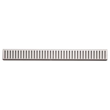 Alcadrain Grilles - Grille pour bac à douche linéaire 1450 mm, acier inoxydable mat PURE-1450M