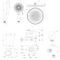 kielle Harmonia - Set de douche avec mitigeur encastré, 2 sorties, avec accessoires et corps d’encastrement, chrome 20623SP40 kielle Harmonia - Set de douche avec mitigeur encastré, 2 sorties, avec accessoires et corps d’encastrement, chrome 20623SP40