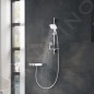 Grohe Rainshower SmartActive Cube - Douche de tête 130, 3 jets, blanc lunaire 26551LS0