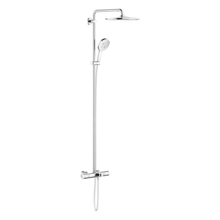 Grohe Rainshower SmartActive - Colonne de douche 310 avec mitigeur thermostatique mural, 9,5 l/min, 3 jets, chrome 26657000