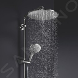 Grohe Rainshower SmartActive - Colonne de douche 310 avec mitigeur thermostatique mural, 9,5 l/min, 3 jets, chrome 26657000
