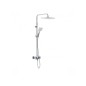 Kludi Cockpit - Colonne de douche Explorer avec thermostat, 300x220 mm, chrome 8005005-00