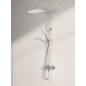Kludi Cockpit - Colonne de douche Explorer avec thermostat, 300x220 mm, chrome 8005005-00