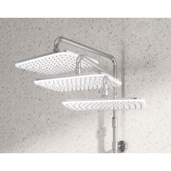 Kludi Cockpit - Colonne de douche Explorer avec thermostat, 300x220 mm, chrome 8005005-00