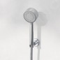 Steinberg 100 - Ensemble de pommeau de douche, support et flexible, 3 jets, chrome 100 1626