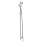 Steinberg 100 - Ensemble de pommeau de douche, barre et flexible, 3 jets, chrome 100 1622