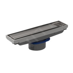 Geberit CleanLine - Canivelle de douche Geberit CleanLine à carreler, nickel inox 154.455.00.1