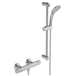 Ideal Standard CeraTherm - Colonne de douche T25 avec thermostat, 3 jets, chrome A7203AA