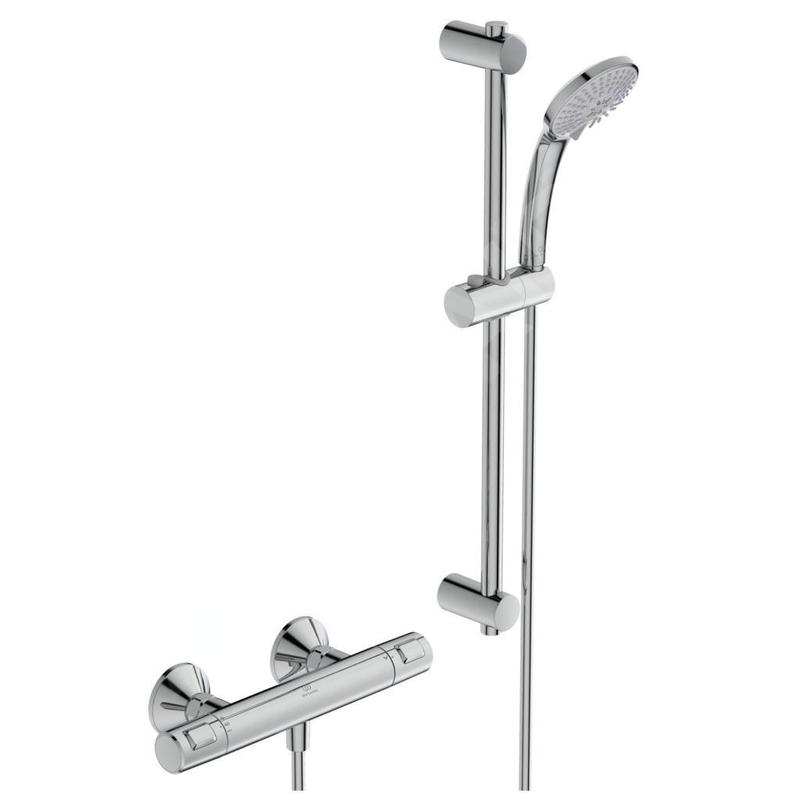 Ideal Standard CeraTherm - Colonne de douche T25 avec thermostat, 3 jets, chrome A7203AA Ideal Standard CeraTherm - Colonne de douche T25 avec thermostat, 3 jets, chrome A7203AA